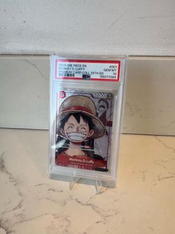 PSA 10 Monkey D Luffy 25th Anniversary