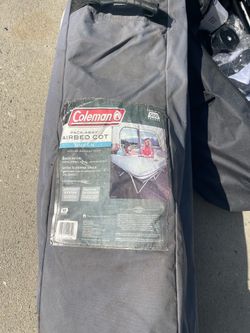 Air bed cot