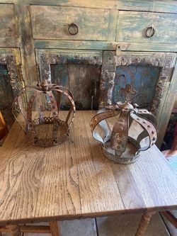 Vintage Metal Crown 👑 set