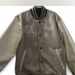 Men’s PAC Sun 80’s Varsity Bomber Jacket Size XL 