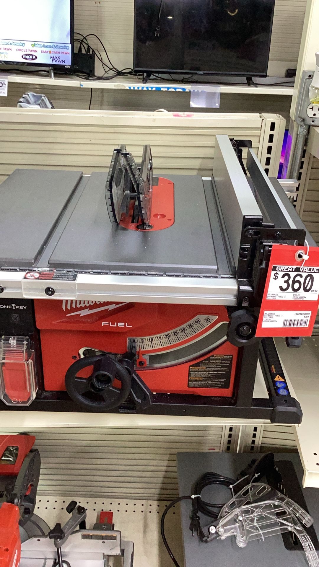 Milwaukee Cordless Table Saw