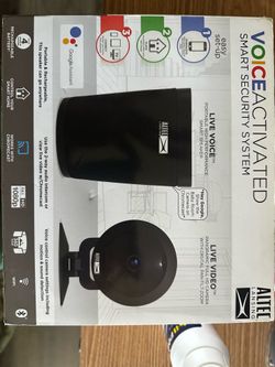 Altec Lansing Voice Activated Smart Security System