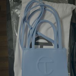 TELFAR Small Light Blue