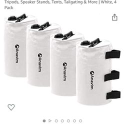 Collapsible Canopy Water Weights - Set Of 4, $25