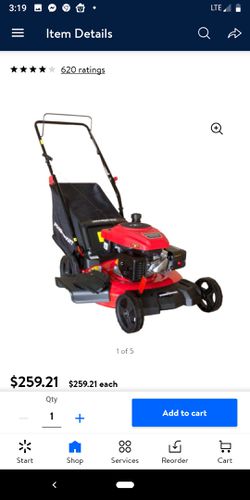 Brand new gas and electric lawn mowers get them now 33 percent off