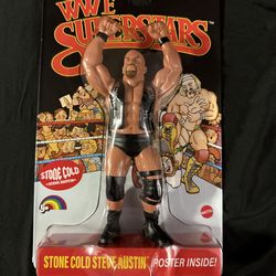 [Chase] WWE Superstars Stone Cold Steve Austin Retro Figure (Series 2) - NEW
