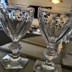 2 Golden Opulence goblet.