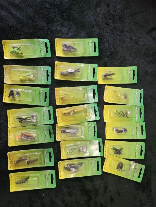 WHOLESALE BULK LOT OF 20 PCKS PREMIUM FISHING TACKLE LURES