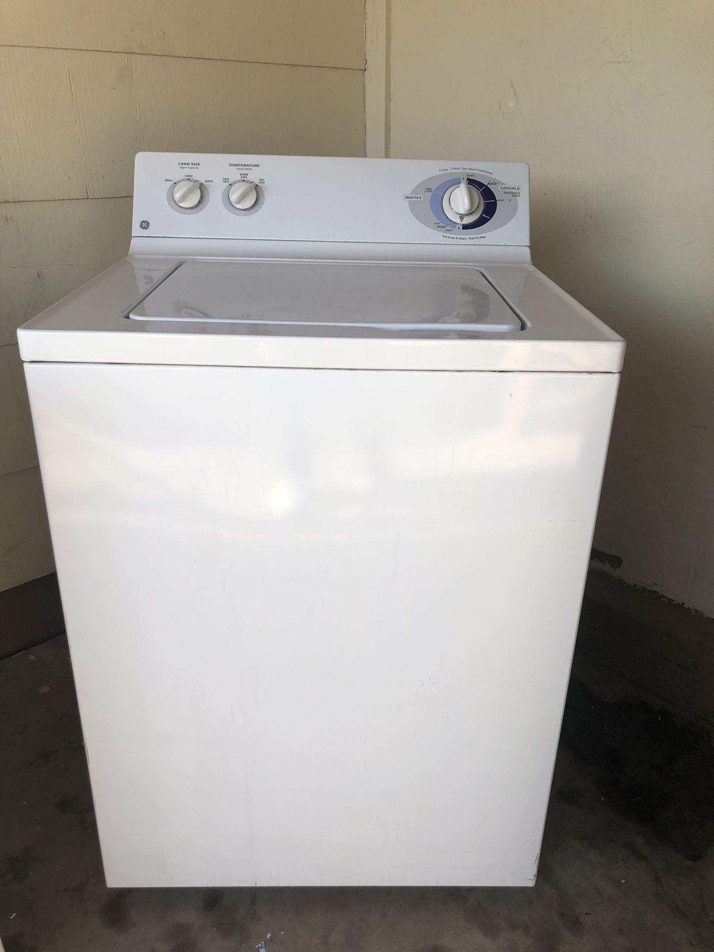 Washer And Electric Dryer