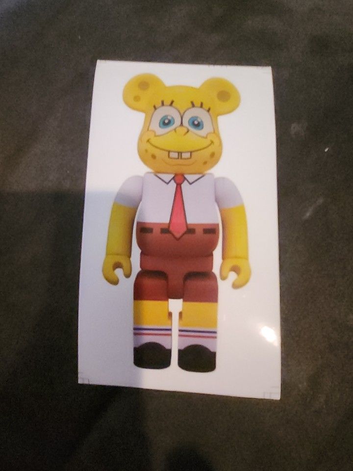 Bearbrick SpongeBob Sticker