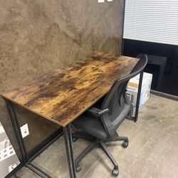 Desk And Office Chair