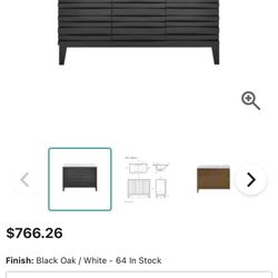 New In Box Swiss Maddison Cascade 48” Bath Vanity 