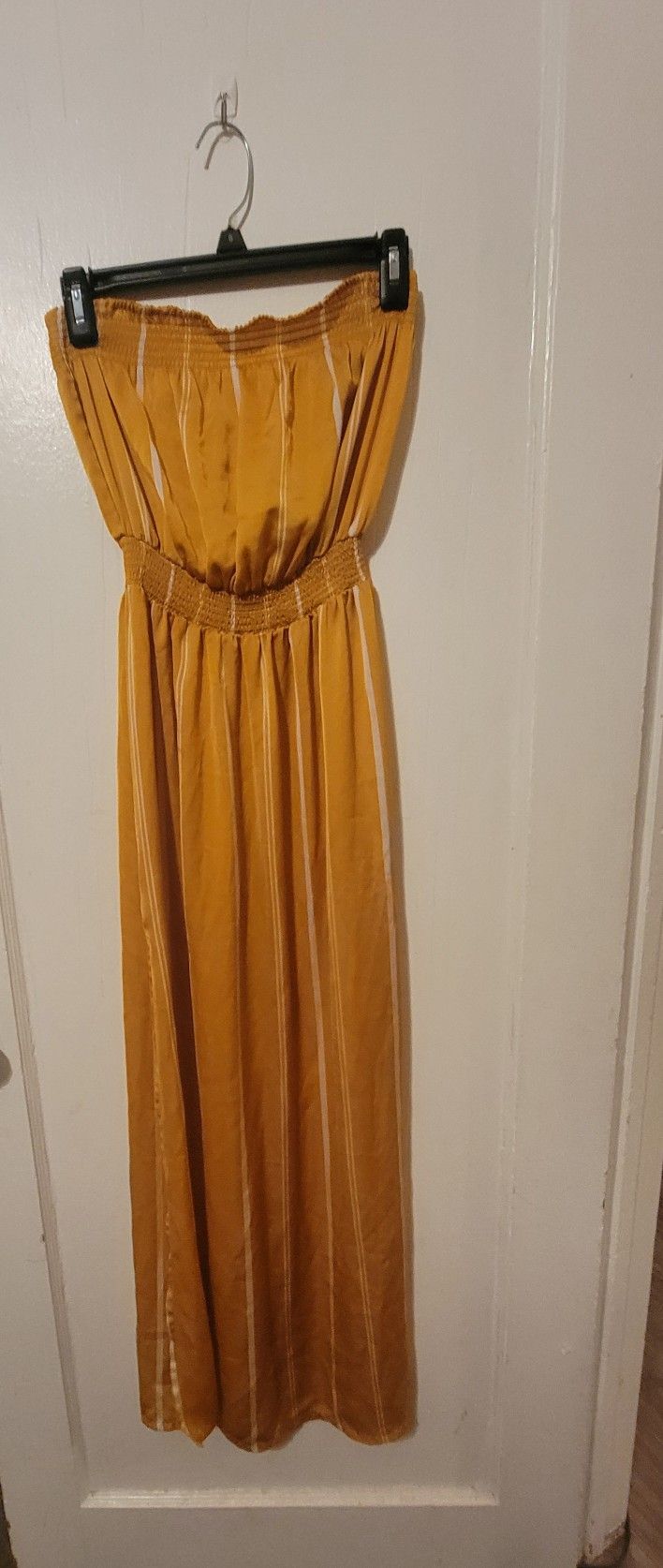Women's Yellow Stripe Dress Size XS