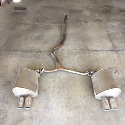2008-2014 sti stock exhaust