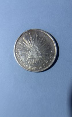 Mexican Silver Coin.