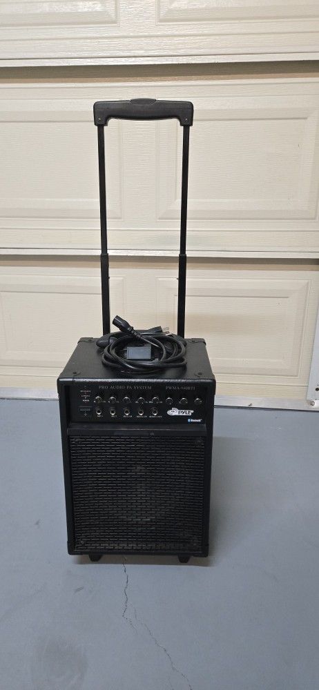 Pyle Wireless Portable Public Address Speaker System, Bluetooth, BTI System