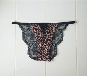 New Victoria Secret Panties cheeky small satin lace