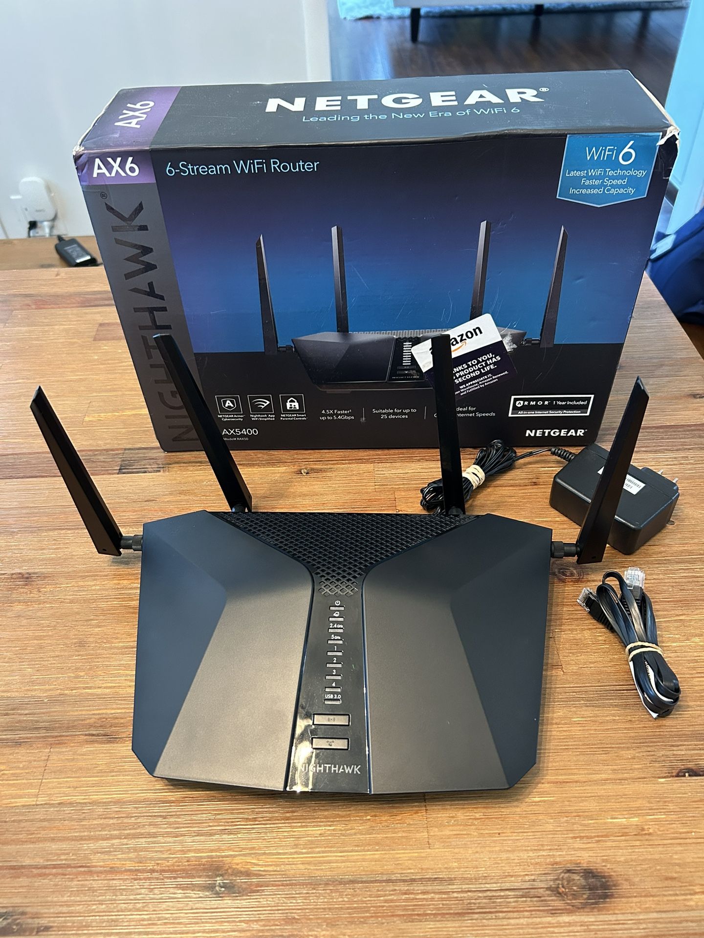 NETGEAR Nighthawk 6-Stream AX5400 WiFi Router