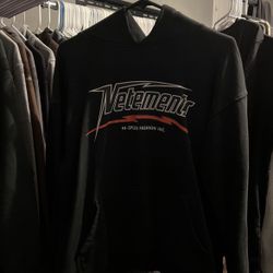 Vetements hi-speed fashion hoodie