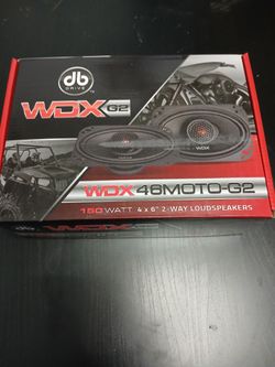 4x6 CAR Audio Speakers NEW IN BOX 