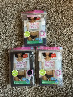 Hanes Ultimate Comfort Flex Fit Bikini Underwear Size 5