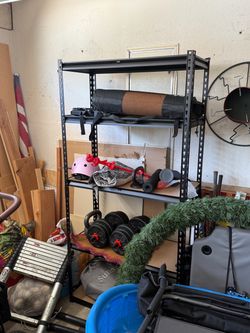 Garage storage rack