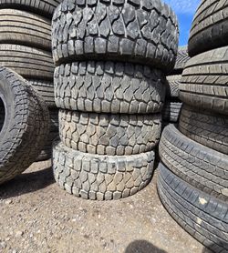 4 DEEP TREAD LT 315/70/17 BFG TERRAIN KT Takeoff Tires