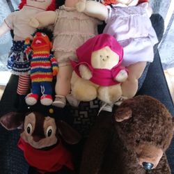 Vintage Plush Lot