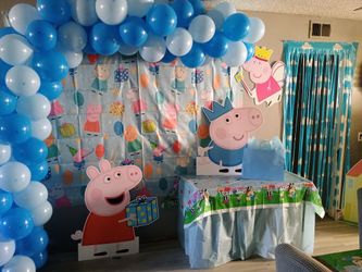Peppa Pig Birthday props