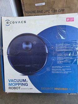 ECOVACS DEEBOT OZMO T8 AIVI Vacuum & Mopping Robot