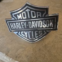 Motor Harley Davidson Silver Bar & Shield Hitch Plug