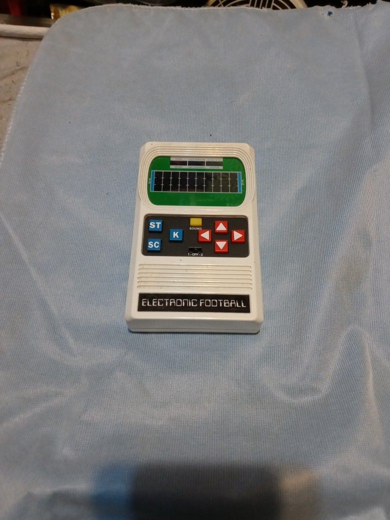 Throwback Retro Electronic Football Game Trades Considered