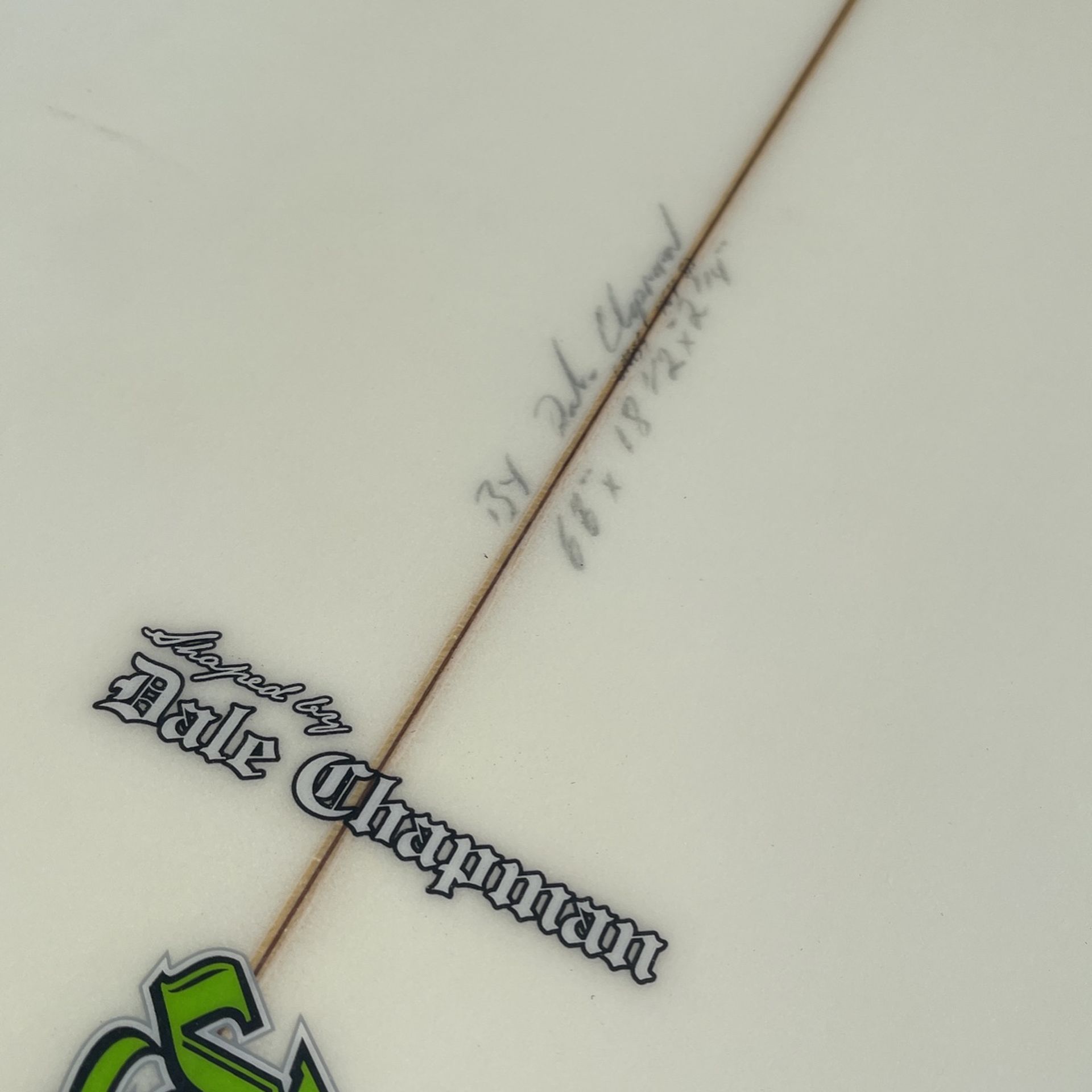 サーフィンボード　Dale Chapman Jacks/ Dale Chapman Surfboards 6'6”