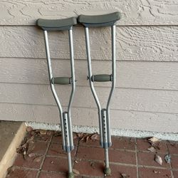 Pair Of Crutches