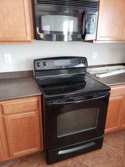 Fridge Stove And Microwave 