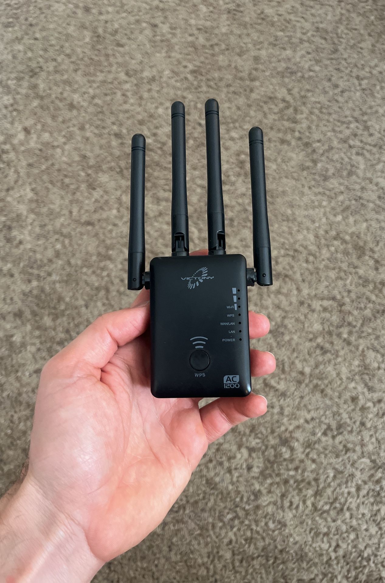 Victony 1200 Mbps WiFi Range Extender Wireless Internet Booster