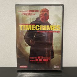 TimeCrimes DVD NEW SEALED Horror Time Travel Movie Nacho Vigalondo 2009