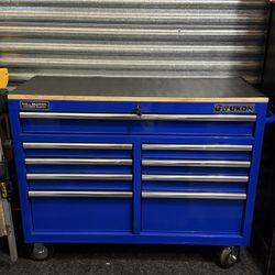 YUKON 46” 9-Drawer Rolling Tool Cabinet / Workbench