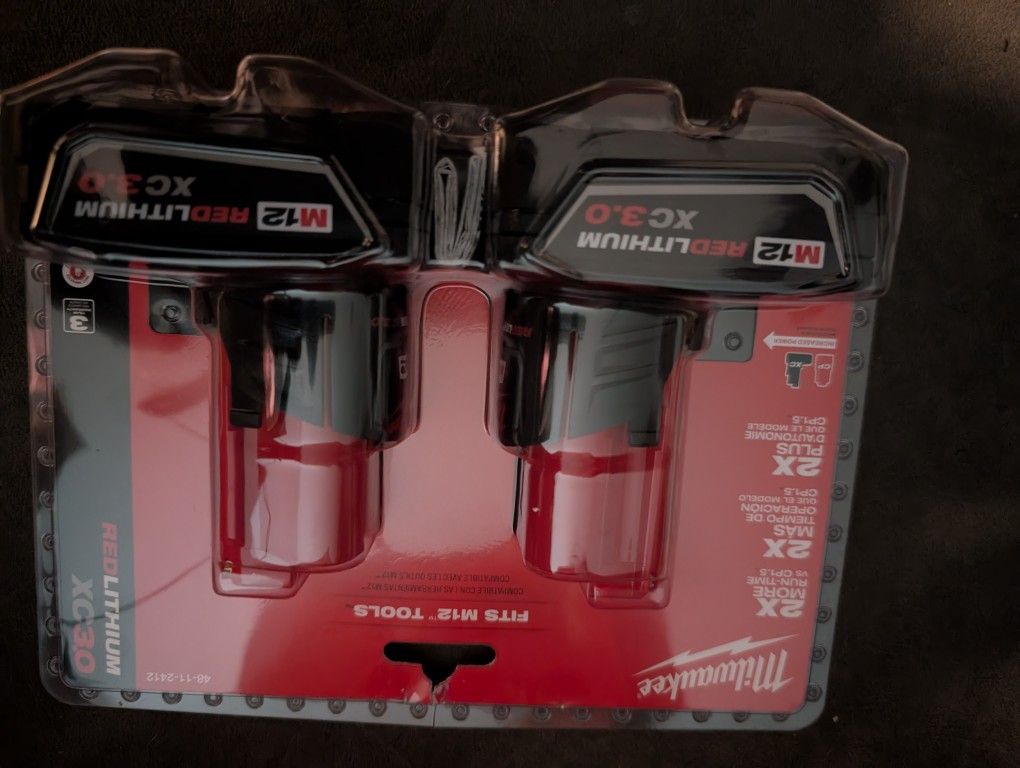 N.I.b. 2 Lithium Batteries..,..