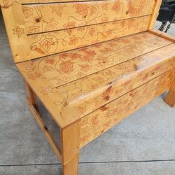 Two Really Beautiful Hand Made Benches