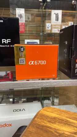 Sony a6700.  Open box