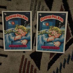 Garbage Pail Kids 1986 173A 173B Trading Cards