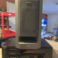 SONY SURROUND SOUND & SUBWOOFER
