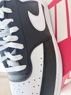 Brand New Nike Court Vision Low – Black/White 12m “dunks”