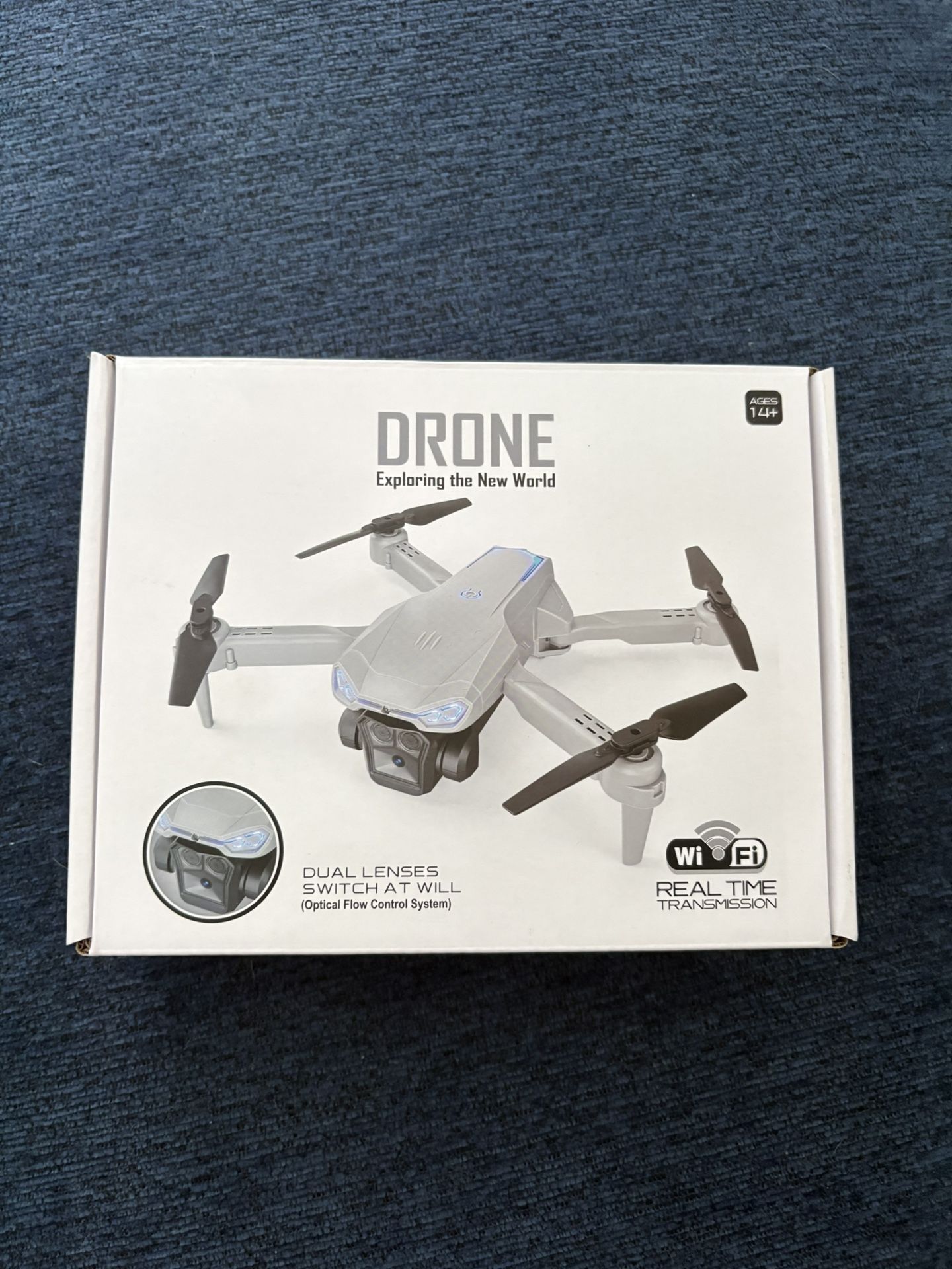 Drone exploring the new world
