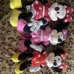 Minnie Mouse’s 3 Used In Good Condition 