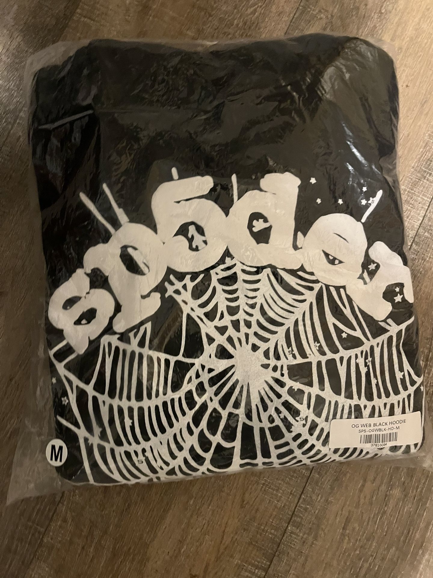 Black And White Sp5der Hoodie