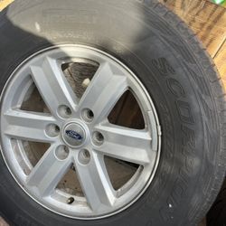 2023 Ford  F 150  Original Tires And Rims 