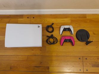 PS5 PlayStation 5 Disk Edition w/ 2 Controllers No Original Box