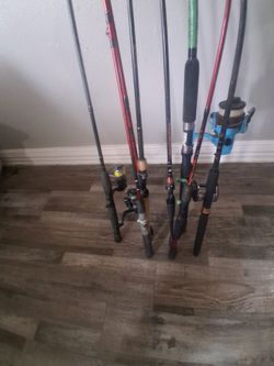 Cañas de pesca